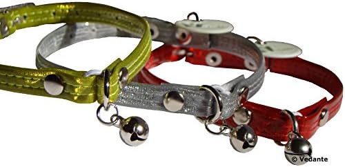 Super Reflective Lime Cat Collar | Break-away | Bonus Glow in the Dark Tag (Lime)