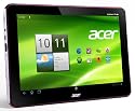Acer Iconia A200 25,7 cm (10,1 Zoll) Tablet-PC (NVIDIA Tegra2 Dual-Core, 1GHz, 1GB RAM, 16GB Flashspeicher, Android 4.0) metallic rot