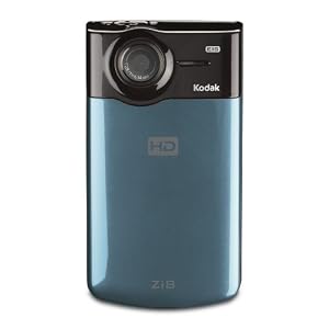 Kodak Zi8 Pocket Video Camera (Aqua)