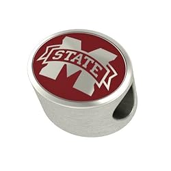 Mississippi State Bulldogs Enameled Charms Fit Most Pandora Style Charm Bracelets