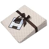 Kushies Pregnancy Pillow, Cream Polka Dots