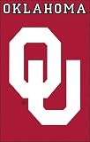 Oklahoma Sooners 2-Sided Applique Banner Flag