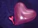 100 grosse Herz Luftballons Herzluftballons metallic rosa 12