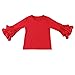 Wennikids® Baby Girl Long Sleeve Shirt Tops with Ruffles 1-5t in