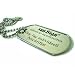 DOG TAG sunSign® Erkennungsmarke inklusive Lasergravur - Auslieferung mit individueller Gravur