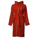 PUMA Kinder Bademantel, puma red, 176, 814242 01