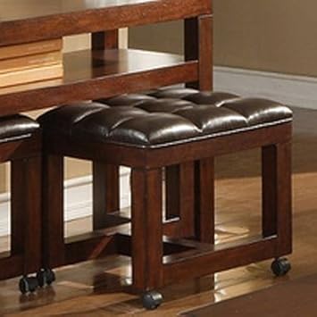 Alpine 497-05 Mini Ottoman For End & Sofa Table