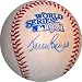 Jerry Reuss autographed 1981 World Series Baseball (Yellowed and Spotted)