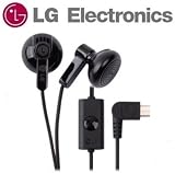 Lg Ease P2020 Xenon GR500 Vu Plus GR700 DLite GD570 Sentio GS505 GU295 CF360 eXpo GW820 Arena GT950 Shine II GD710 OEM LG SGEY0003741  Black Dual Ear-bud Handsfree Stereo Headset