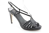 Cole Haan Violet Womens SZ 10 Black Black New Open Toe Leather Slingbacks Shoes