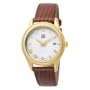 ESQ by Movado Men's 7301284 Harrison Brown Lizard Grained Leather Strap Silver Dial Watch