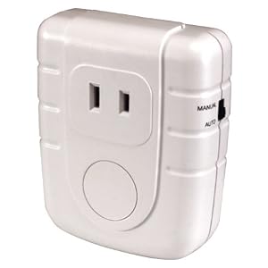 Heath Zenith WC-6011-WH Wireless Command Indoor Lamp Plug-In Converter, White by Heath/Zenith