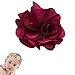 Baby Carnation TruStay Hair Clip - Best No Slip Barrette for Fine Hair (D6-Hot Pink)