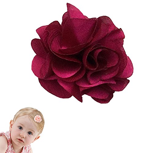 Baby Carnation TruStay Hair Clip - Best No Slip Barrette for Fine Hair (D6-Hot Pink)