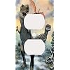 Dinosaur T Rex Hunt Decorative Outlet Cover