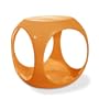 Avenue Six Slick Cube Occasional Table, Orange