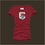 アバクロ ABERCROMBIE&FITCH 【直接買付け】並行輸入品 レディース 半袖 Ｔシャツ Ｔee Felicity　レッド