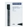 Staedtler Lumocolor flip chart marker bullet tip 356-9 box 10 black