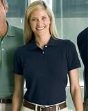 Harriton Ladies 5 oz Easy Blend Polo T Shirt. M265W