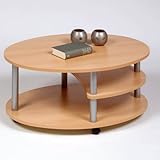 ROLLER Couchtisch PRIMO Buche