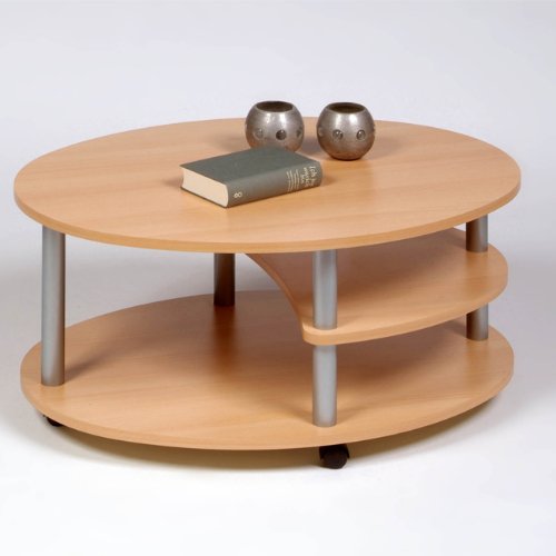 ROLLER Couchtisch PRIMO Buche