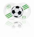 Produkt-Bild: RazBaby Keep-it-Kleen SCHNULLER FU&szlig;BALL: Klappt zu, wenn er f&auml;llt