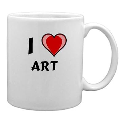 I Love Art Mug