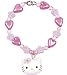 Hello Kitty Little Girls Flower Charm Bracelet Hello Kitty Little Girls Flower Charm Bracelet