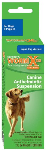 Sentry HC WormX DS Liquid Dog Dewormer, 2-Ounce