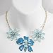 Turquoise Flower Necklace