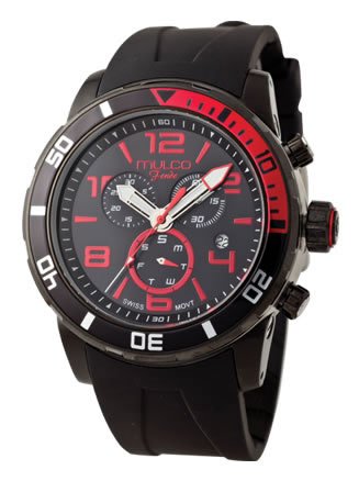 MULCO Chronograph Stainless Steel case watch MW1-10186-026