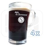 Produkt-Bild: Originale Senseo Latte Macchiato Glas-Designertasse ( 4er Set )