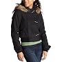 Hydraulic  Junior's Wool Blend Bomber Jacket