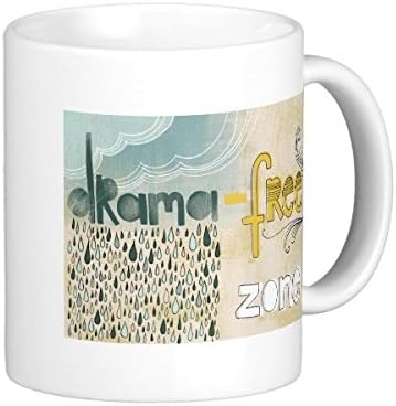 Drama-Free Zone Poster Print Classic White Coffee Mug