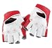 Knog Love Hate 1/2 Finger Cycling Glove (Cream/Red, Medium)