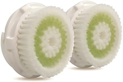 Clarisonic Compatible Facial Brush Replacement Heads With Caps for Acne-Prone Skin Fits Mia, Mia 2 & 3 and All Other Models, 2-Pack