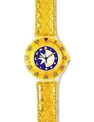 Swatch Golden Island Scuba Unisex Watch DK112