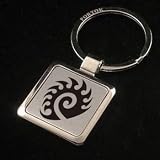STARCRAFT 2 ZERG KEYRING KEYCHAIN RING