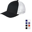 Yupoong - Flexfit 6 Panel Twill Front/Mesh Back Trucker Cap (6511)