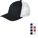 Yupoong - Flexfit 6 Panel Twill Front/Mesh Back Trucker Cap (6511)