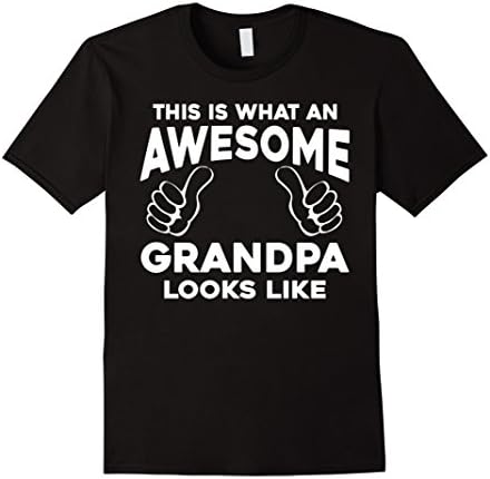 Men's This Is What An Awesome Grandpa Looks Like  3XL Black