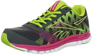 Reebok Women's Sublite Duo Chase Running Shoe,Rivet Grey/Candy Pink/Sonic Green/White,7.5 M US