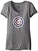 Soft As A Grape MLB Women's Tri Blend Multi Count V Neck Tee
