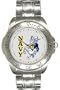 Navy Naval Academy Midshipmen- United States Mens Sports Steel Watch