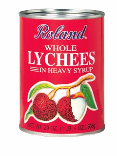 Childrens Toyshop  Gourmet Food : Roland Lychees, 20 oz