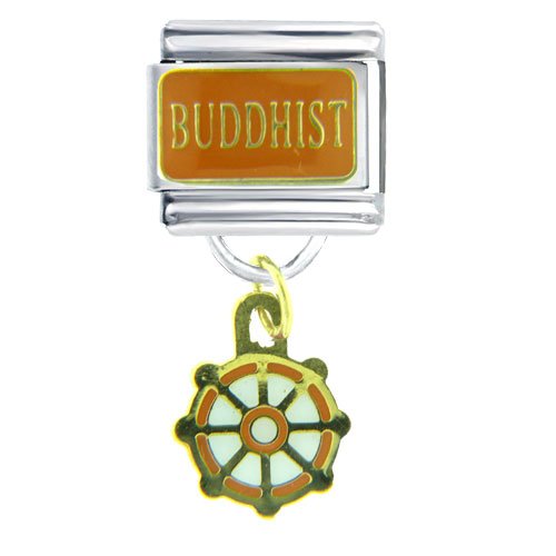 Dharma Wheel Bracelet Buddhist Charms