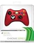 Xbox 360 Chrome Series Limited Edition Wireless Controller - Red