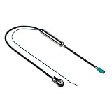 Hama Antennen-Adapter VW/Phantom, Fakra/Z-Buchse auf ISO-Stecker
