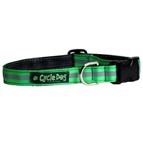 Recycled Bicycle Tube Dog Collar by Cycle Dog
