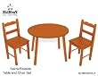 Sierra Fireside Table and Chair Set, by KidKraft